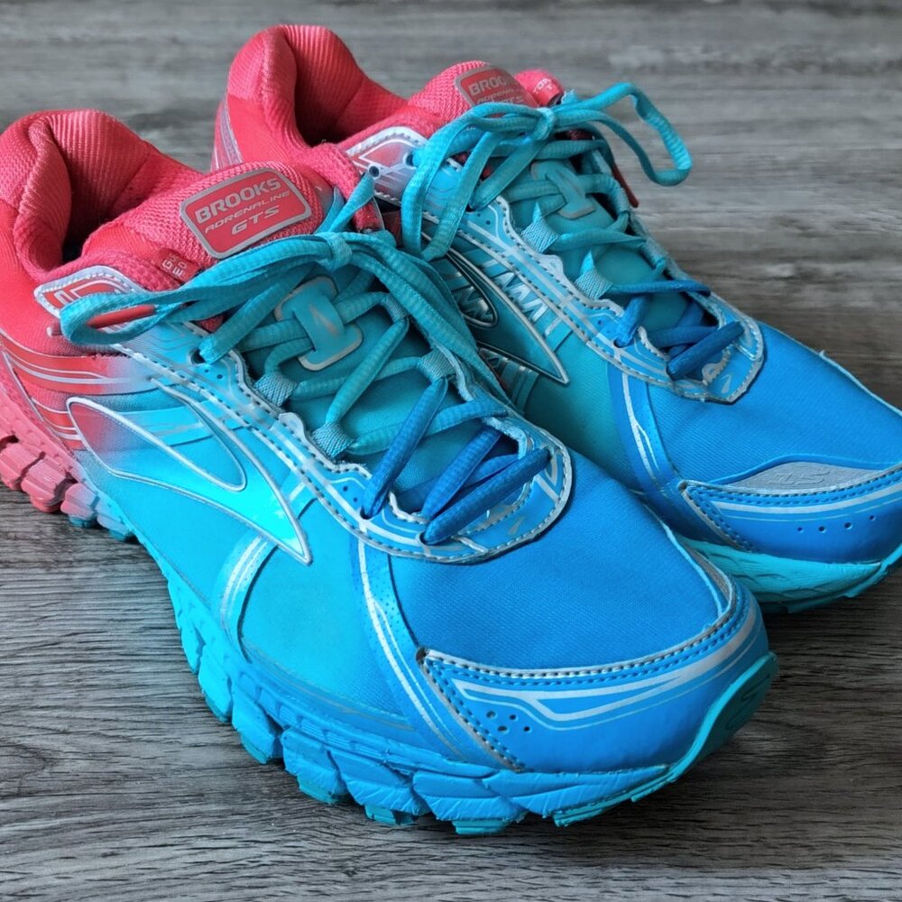 Brooks Adrenaline GTS Running Exercise Shoes - Womens 11 - Picture 3 of 5